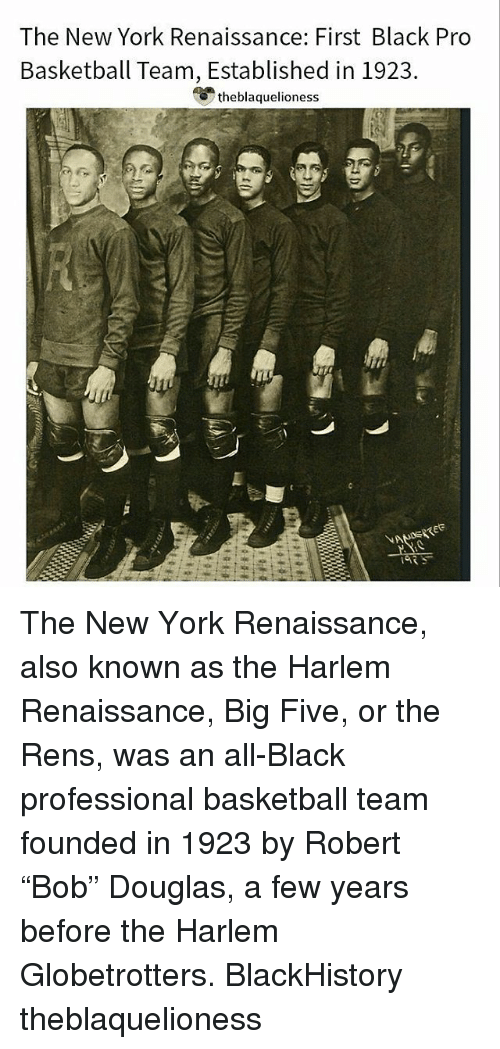 new york renaissance basketball team