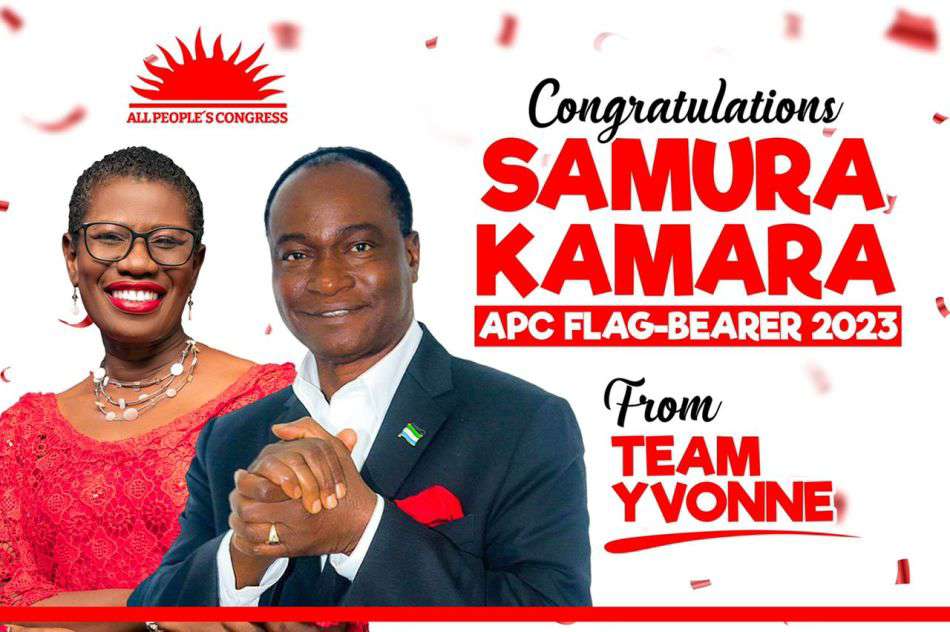 Samura Kamara elected APC Presidential candidate for the 2023 elections